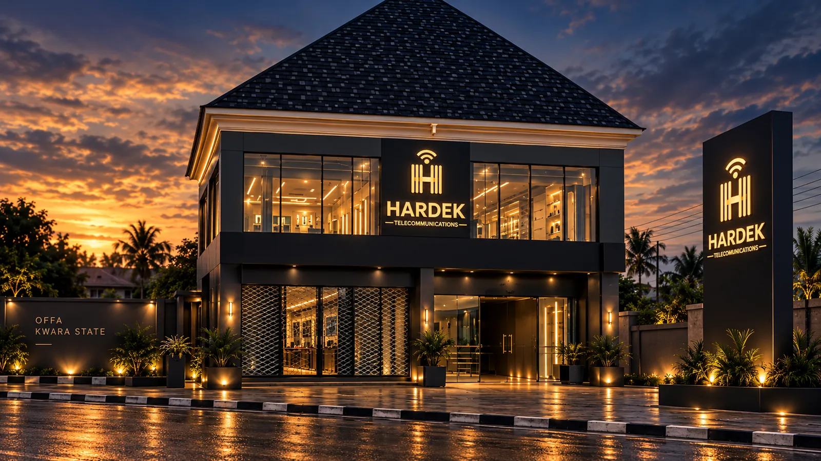 The Hardek building, visually enhanced with AI for this independent proposal